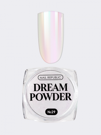 NAIL REPUBLIC   Powder DREAM   #29   Втирка жемчужная