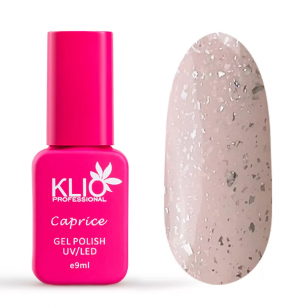 KLIO  Гель-лак с поталью  CAPRICE  9мл  №08   (СНЯТО)