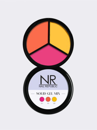 NAIL REPUBLIC   SOLID MIX #01   15г   Гель-лак твердый