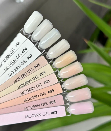 ONE NAIL &amp; GRAPE   Gel MODERN   #02   30г (шайба)    Гель для моделирования средней консистенции для верхних форм   Limited