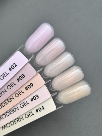 ONE NAIL &amp; GRAPE   Gel MODERN   #02   30г (шайба)    Гель для моделирования средней консистенции для верхних форм   Limited