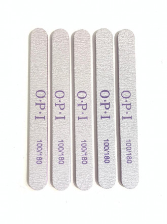OPI   Пилка прямая на дереве   18см   100/180   (50шт)   [26]   Limited