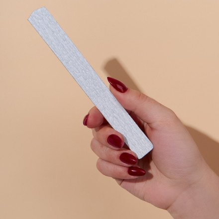 ALGEBRA BEAUTY   HARD GRAY   Тонкие   L   #240   (50шт)   Сменные  файлы для пилки без подложки