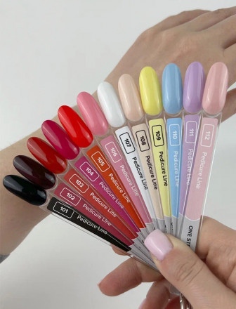 UNO   PEDICURE LINE   #104   8мл (8г)   Гель-лак однофазный для педикюра
