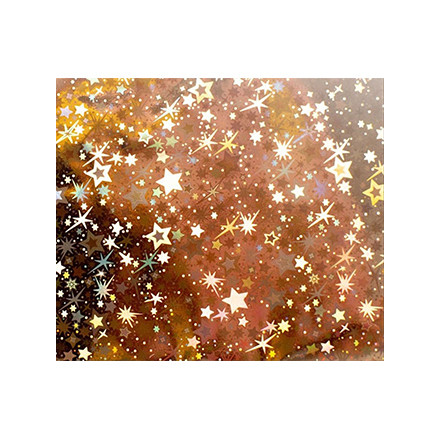 VOGUE NAILS   Фольга для отпечатывания   ЗВЕЗДНОЕ ЗОЛОТО