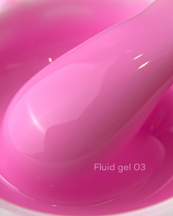 ONE NAIL   Gel FLUID   #03   30г (бутылка)   Гель для укрепления жидкий