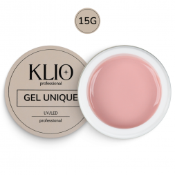 KLIO   Unique gel   #08 NUDE   15г   Гель для моделирования средне-жидкий