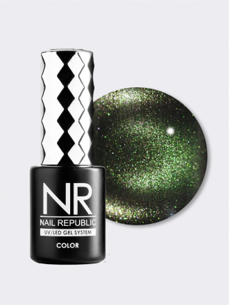 NAIL REPUBLIC   CAT   #031   3D   10мл   Гель-лак кошачий глаз