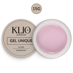 KLIO   Unique gel   #07 BLUSH   15г   Гель для моделирования средне-жидкий