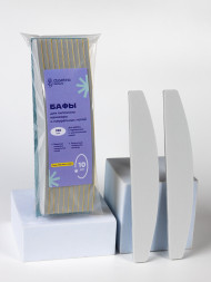 ALGEBRA BEAUTY   For Skin   Спонж   #320   (10шт)   Сменные бафы для пилочного маникюра и натуральных ногтей