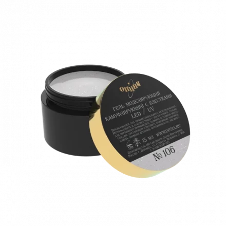ОПЦИЯ   Гель для моделирования с шиммером   15мл   #106