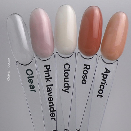 DIVA   Гель для моделирования  30мл  Builder gel   PINK LAVENDER   (СНЯТО)