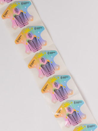 ALGEBRA BEAUTY   ЦВЕТНАЯ   (300шт)   Формы для наращивания на бумажной основе