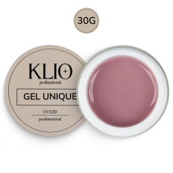 KLIO   Unique gel   #04 ROSE BROWN   30г   Гель для моделирования средне-жидкий