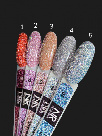 NAIL REPUBLIC   FLASH #04   10мл   Гель-лак светоотражающий