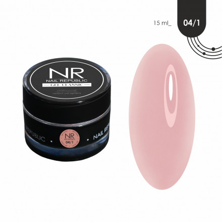 NAIL REPUBLIC   Gel CLASSIC   #04/1   15г   Гель  для моделирования жидкий