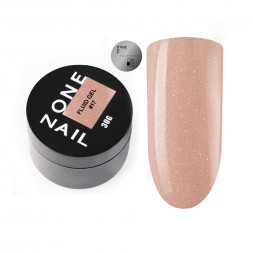 ONE NAIL   Gel FLUID   #17   30г (шайба)   Гель для укрепления жидкий с шиммером