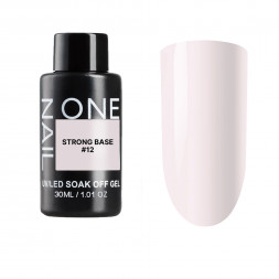 ONE NAIL   Base STRONG #12   30мл (бутылка)   База камуфлирующая густая