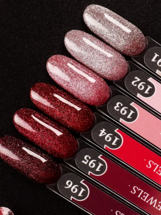 ALTA NIVELO   Гель-лак кошачий глаз + жидкая фольга + светоотрающий   10мл   JEWELS   #191