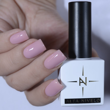 ALTA NIVELO   Гель-лак полупрозрачный   10мл   NUDE   #17