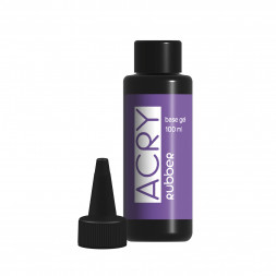 BSG   База прозрачная эластичная   Base   ACRY Rubber   100мл (бутылка)