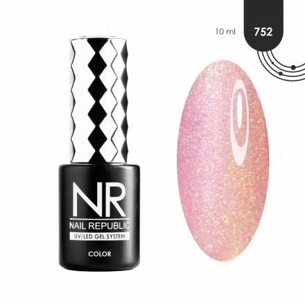NAIL REPUBLIC   #752 Sirena   10мл   Гель-лак перламутровый