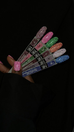 NAIL REPUBLIC   FLASH #14   10мл   Гель-лак светоотражающий