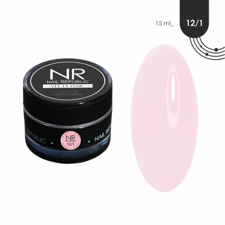 NAIL REPUBLIC   Gel CLASSIC   #12/1   15г   Гель  для моделирования жидкий