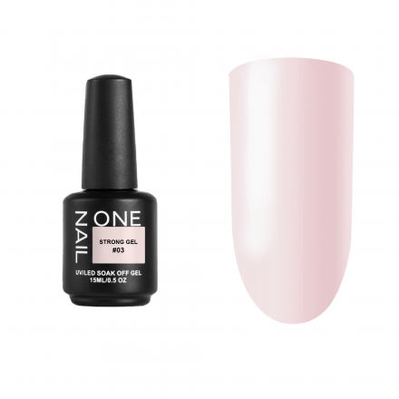 ONE NAIL   Gel  STRONG   #03   15мл (флакон)   Гель для моделировани  средне-жидкий