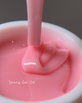 ONE NAIL   Gel  STRONG   #04   15мл (флакон)   Гель для моделирования средне-жидкий