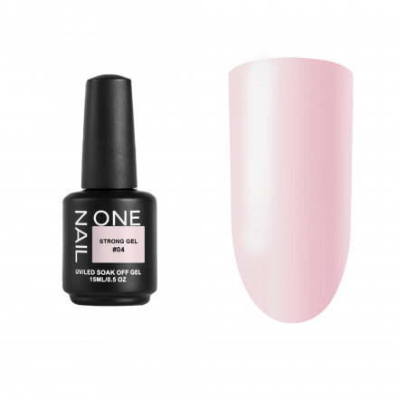 ONE NAIL   Gel  STRONG   #04   15мл (флакон)   Гель для моделирования средне-жидкий
