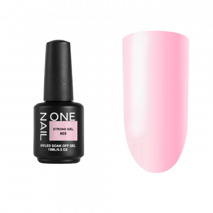 ONE NAIL   Gel  STRONG   #05   15мл (флакон)   Гель для моделирования средне-жидкий