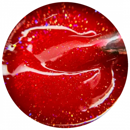 ОПЦИЯ   Гель для моделирования светоотражающий   15мл   Мерцающий   КРАСНЫЙ