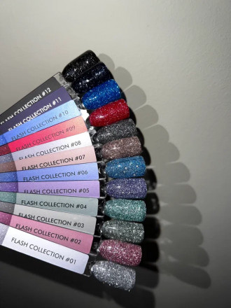 ONE NAIL   FLASH   #02   15мл   Гель-лак светоотражающий
