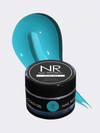 NAIL REPUBLIC   Gel WOW   #222   15г   Гель для моделирования цветной