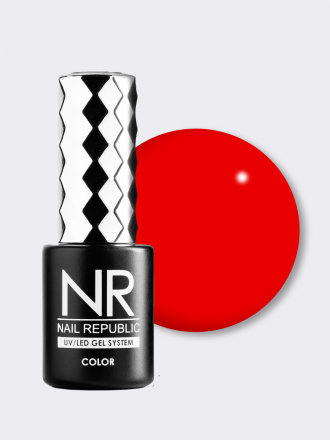 NAIL REPUBLIC   #206 Perfect Red   10мл   Гель-лак
