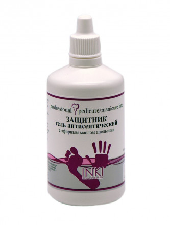 INKI   ЗАЩИТНИК   Гель антисептический с эфирным маслом апельсина   100мл   [Антисептики]