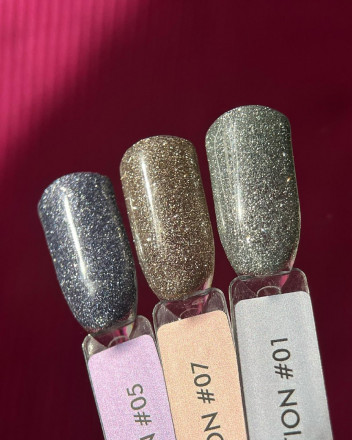 ONE NAIL   FLASH   #07   15мл   Гель-лак светоотражающий