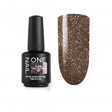 ONE NAIL   FLASH   #07   15мл   Гель-лак светоотражающий