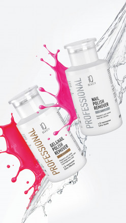 IQ BEAUTY   STRONG   150мл   Жидкость для снятия лака и гель-лака с помпой