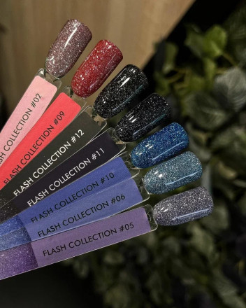 ONE NAIL   FLASH   #10   15мл   Гель-лак светоотражающий