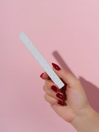 ALGEBRA BEAUTY   HARD GRAY   Мягкие   S   #180   (50шт)   Сменные  файлы для пилки на вспененной подложке