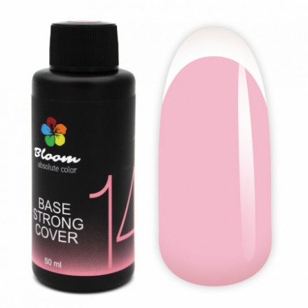 BLOOM   Base Strong COVER   #14   50мл (бутылка)   База камуфлирующая жесткая