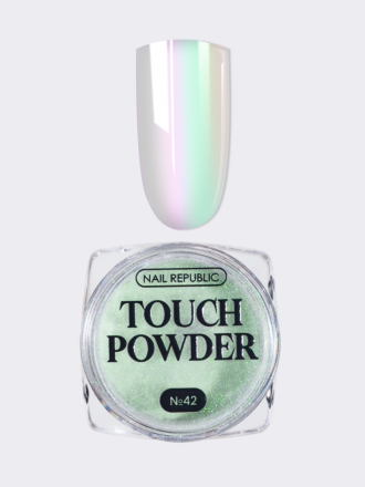 NAIL REPUBLIC   Powder TOUCH   #42   Втирка полупрозрачная
