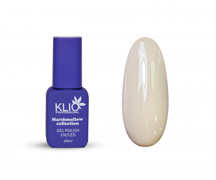 KLIO  Гель-лак пастель   9мл   MARSHMALLOW   №01