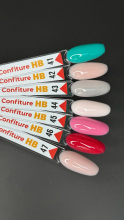 BSG   KONFITYUR HB   #43   НИЗКАЯ ВЯЗКОСТЬ   13г (шайба)   Гель для моделирования средне-жидкий полупрозрачный